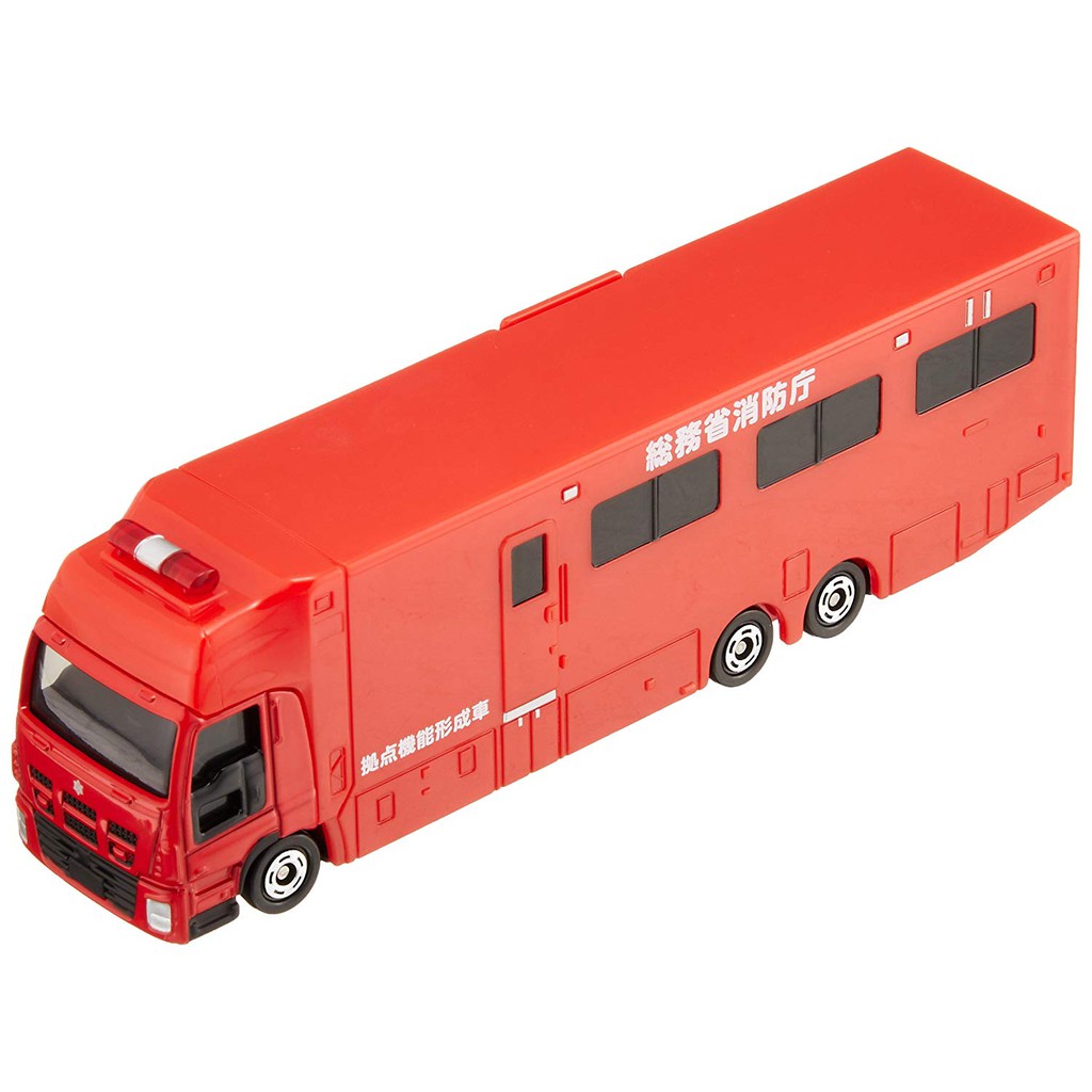 全新正版代理版tomica 多美小汽車no 137 137 Isuzu 消防廳指揮車據點機能形成車 蝦皮購物