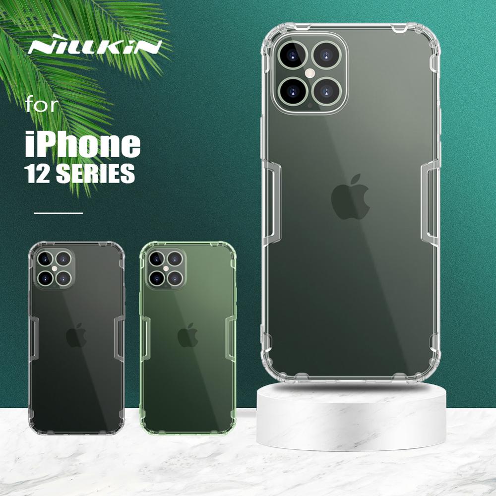 Iphone 12 12 Pro 12 迷你透明保護殼nillkin Iphone 12 Pro Max 柔軟 蝦皮購物