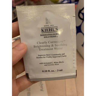 <桑普小樣> Kiehl’s 契爾氏 激光極淨白機能水 美白化妝水 夏日必備 網紅化妝水 3ml 淡斑化妝水