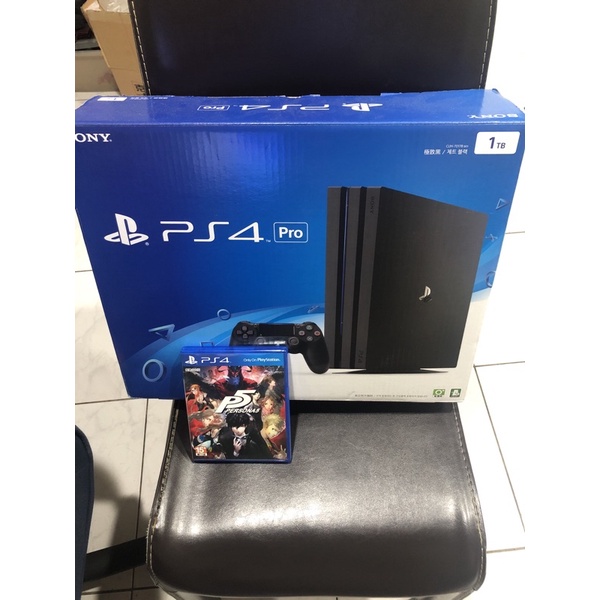 PS4 PRO 1TB 7017B 有盒裝 二手 +女神異聞錄5