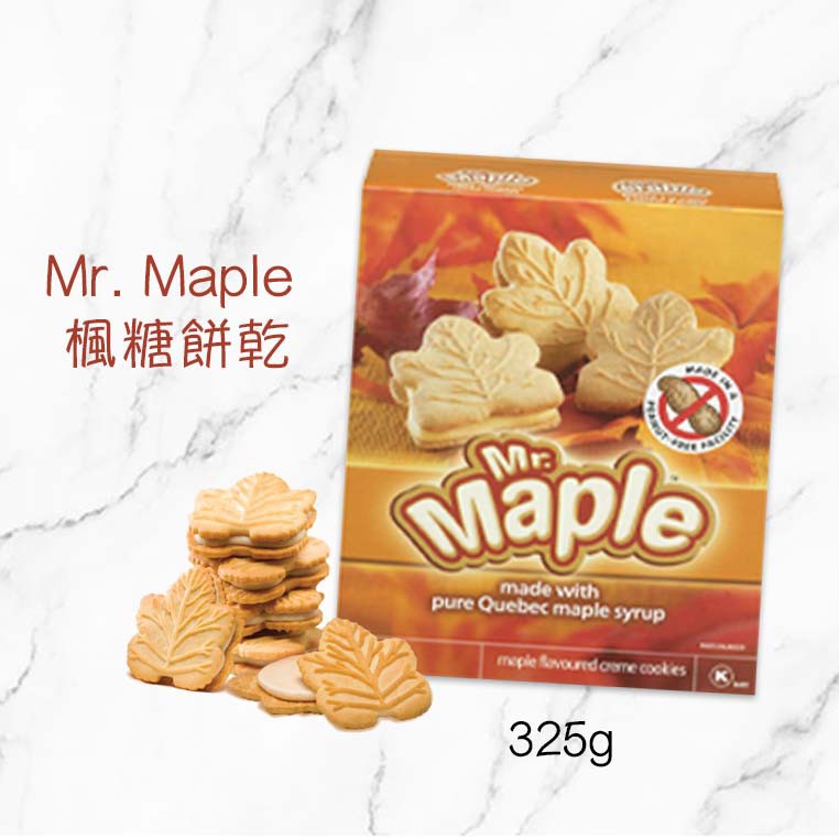 [VanTaiwan]📣現貨📣加拿大代購 楓糖餅乾 MR. Maple 伴手禮 特產