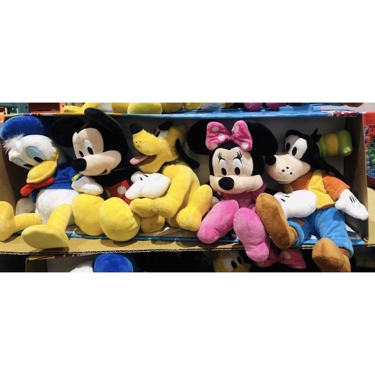 好市多DISNEY MICKEY & FRIENDS 米奇與好友絨毛娃娃 迪士尼 布魯托 高飛 米妮 唐老鴨