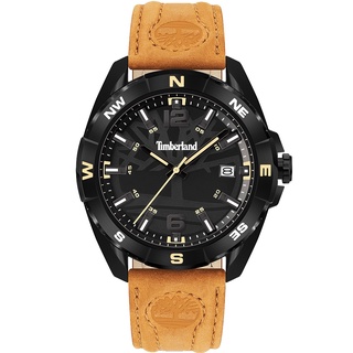 Timberland 天柏嵐 MILLINOCKET系列 自由之旅腕錶 皮革錶 男錶(TDWGB2202101)44mm