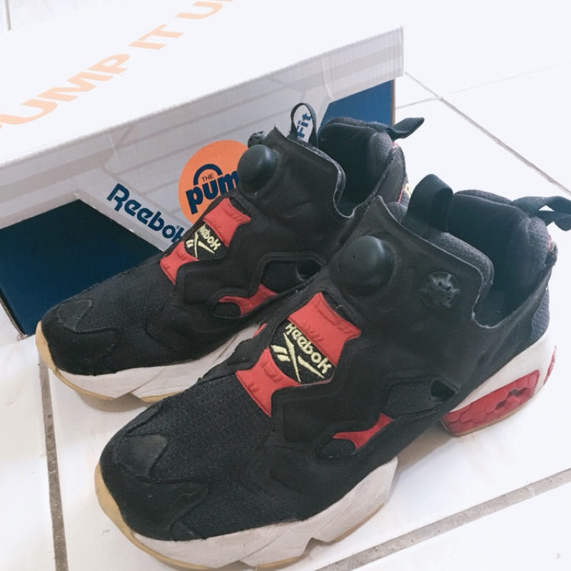 二手Reebok pump 米奇配色