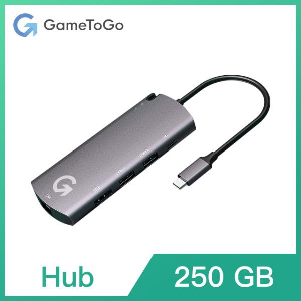 【官方免運】GameToGo Hub 250GB Intel Cpu Mac 專用 外接式 Windows系統 雙系統