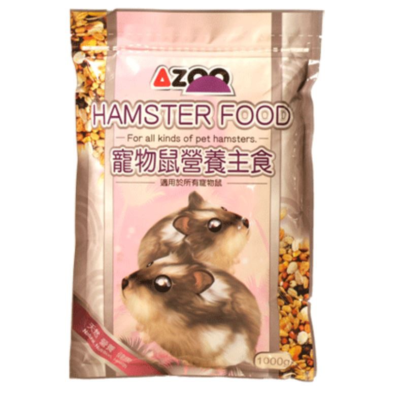 台灣AZOO愛族-寵物鼠營養主食 1KG AZ22014 天然營養