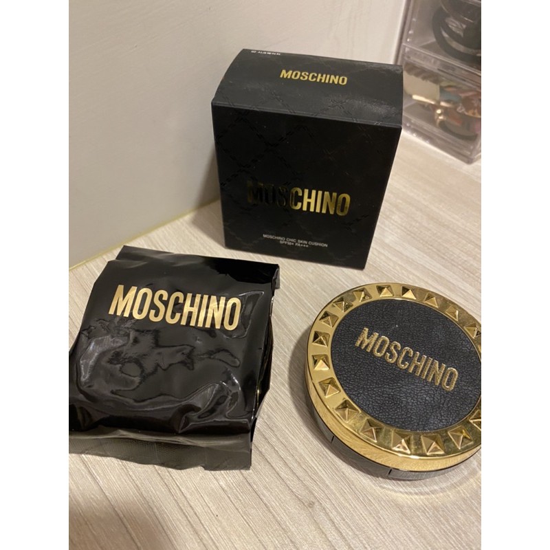 全新未拆封Moschino氣墊粉餅芯