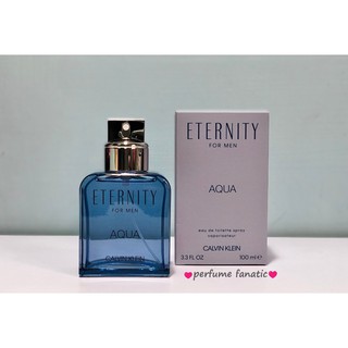 Calvin Klein cK Eternity AQUA 永恆之水男性淡香水 試香