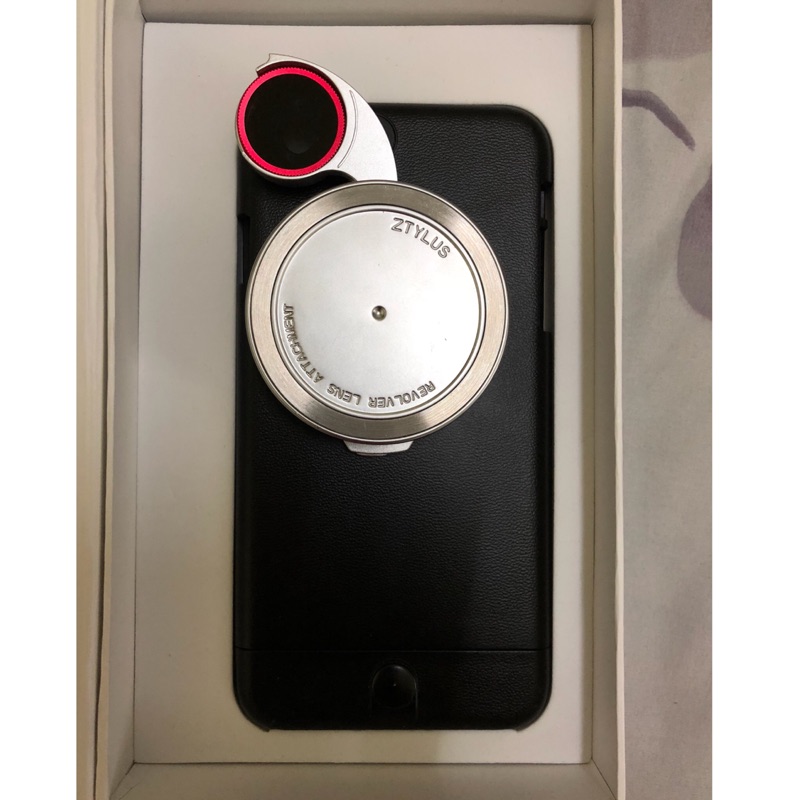 ZTYLUS IPhone 6 Plus 黑色相機殼套組（二手）