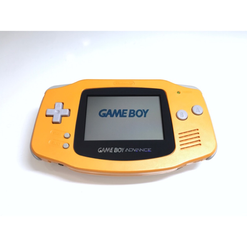 【勇者電玩屋】GBA正日版-稀有限定款 9.5成新 GBA 橘黃色款（Gameboy）非換殼機16088946