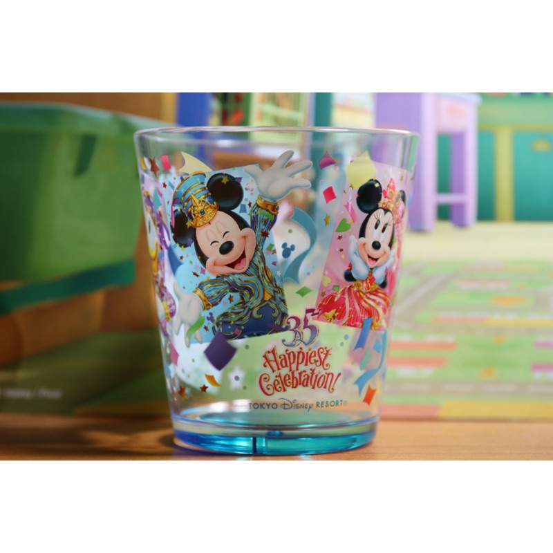 東京迪士尼 35週年 塑膠杯 杯子 DISNEY