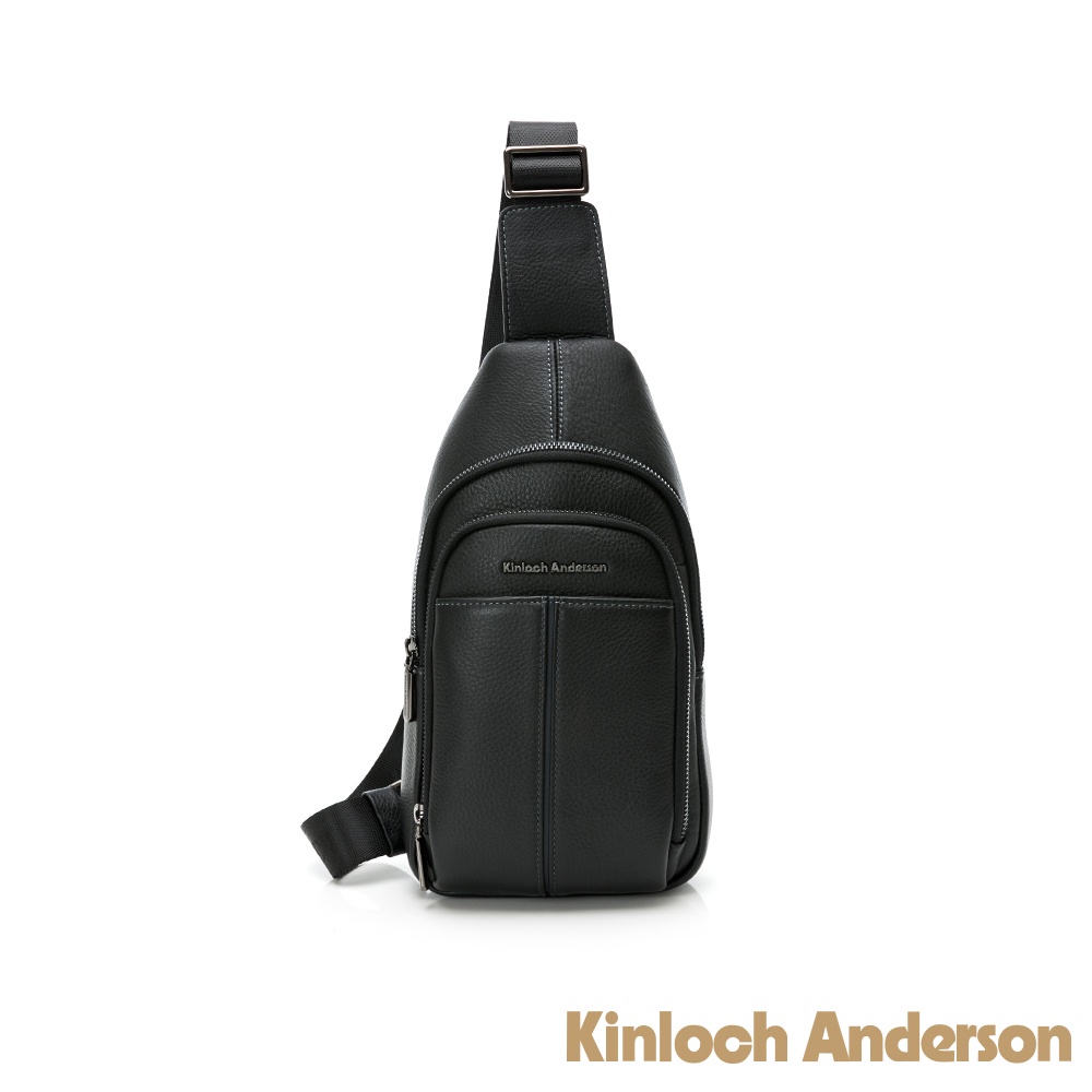 【金安德森】都會簡約 商務單肩包-黑色KA192109BKF