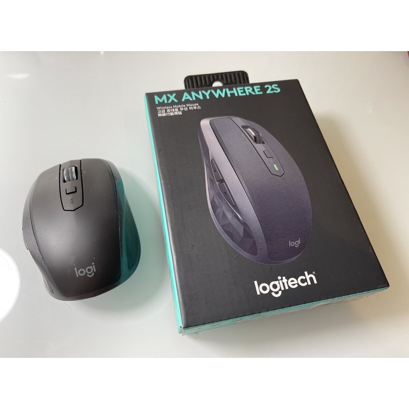 Logitech 羅技 MX Anywhere 2S 無線滑鼠 黑 充電滑鼠 多工滑鼠 藍牙 滑鼠 二手