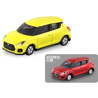 新車貼  Tomica 2018 No.109 Suzuki Swift Sport 一般&amp;初回 鈴木 兩台一組