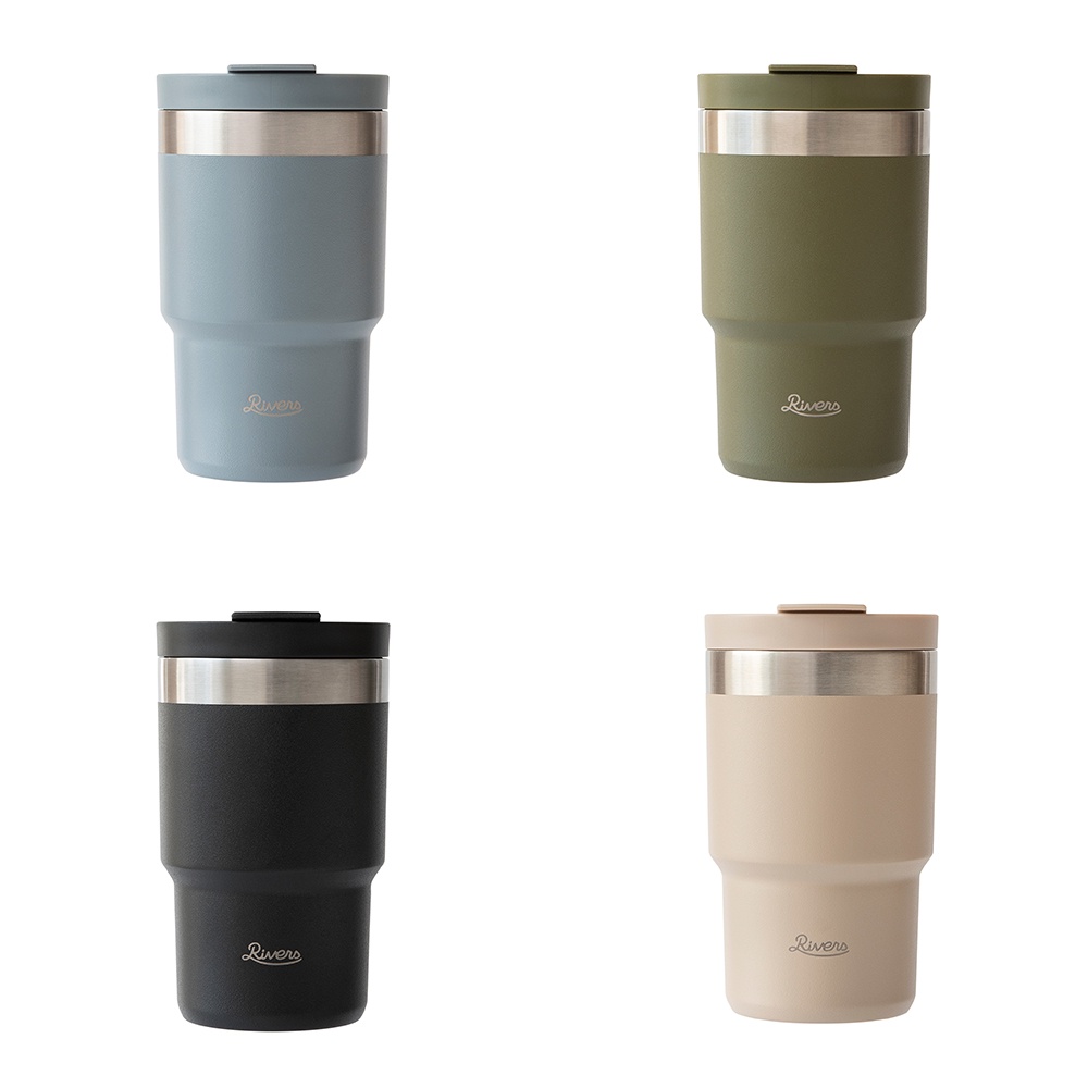 【日本Rivers】WALLMUG SHADE不鏽鋼隨行杯300ml - 共4色《屋外生活》戶外 野營 露營