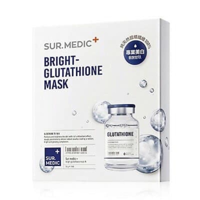 Mặt nạ SUR.MEDIC+ Bright Glutathione Mask