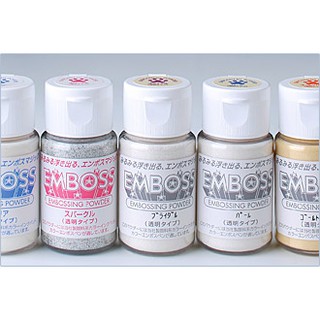 Tsukineko EMBOSS月貓 凸粉30ml / 7色