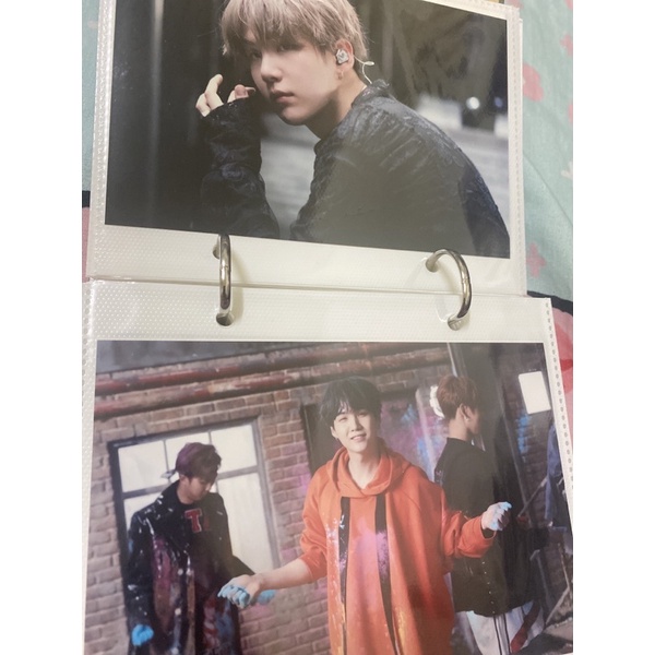 SUGA SUGA週邊 閔玧其 防彈少年團 今日展 今日展寫真 生寫真 週邊 韓國 正版週邊 演唱會週邊 防彈週邊