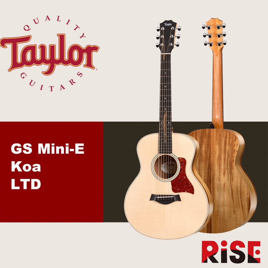 Taylor GS Mini-e Koa LTD 限量款 面單板 旅行吉他/木吉他【又昇樂器.音響】