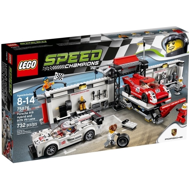 Lego 75876 樂高全新未拆 Speed 系列 保時捷 919&amp;917 動力維修站