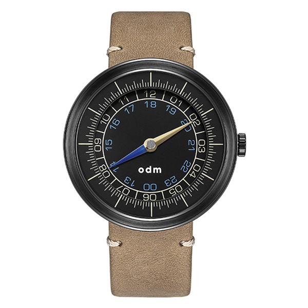 【odm】ONE單針系列羅盤設計腕錶-卡其棕/DD169-02/台灣總代理公司貨享兩年保固