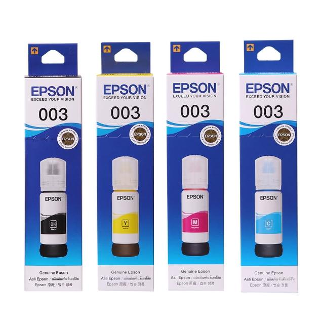 EPSON 003 原廠填充墨水 適用L3210 L3250 L1210 L3216 L5290 L3260 L3110