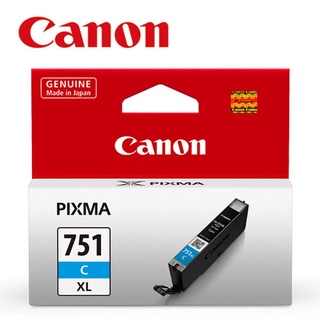 【蝦皮直營】Canon CLI-751XL-C 原廠藍色高容量墨水匣 廠商直送
