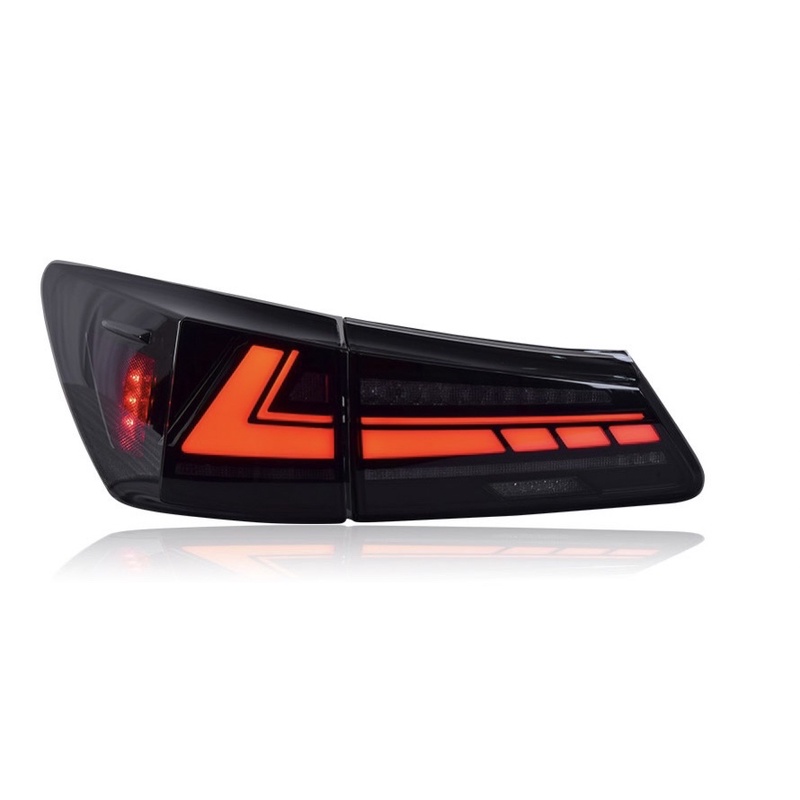 LEXUS IS250 LED尾燈 光條.光柱 ISF 新改款改裝總成.凌志雷克薩斯(06-12) 跑馬流水燈