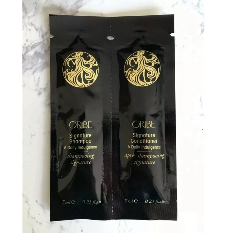 頂極髮品 ORIBE 典藏特調洗髮露 7ml+ 典藏特調護髮劑 7ml