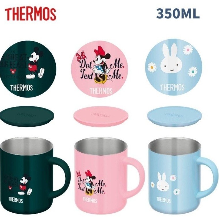 ●哆哆日貨●預購 THERMOS 膳魔師 保溫杯 JDG-350DS 真空斷熱 350ml 米奇米妮 日本代購