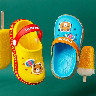 兒童棉拖鞋 寶寶洞洞鞋 中小童夏季涼鞋babyshoes童鞋