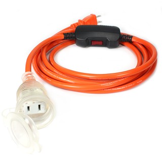 群加 PowerSync 2P帶燈防水蓋1對1過載保護動力延長線1M~15M(TPSIN1DN3010)