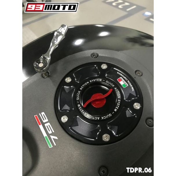 【93 MOTO】 義大利 TWM Ducati Monster 696 796 937 1100 快拆油箱蓋 油箱蓋