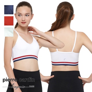 【pierre cardin 皮爾卡登女性內衣】活力細肩無鋼圈運動內衣