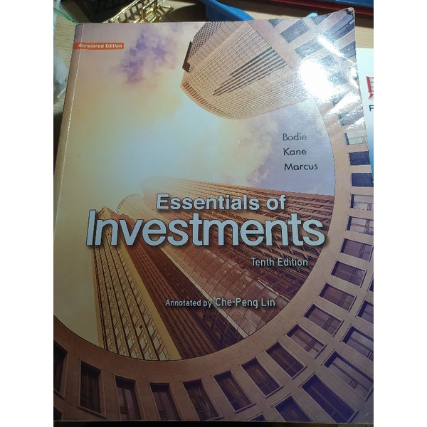 投資學原文書Essentials of Investments