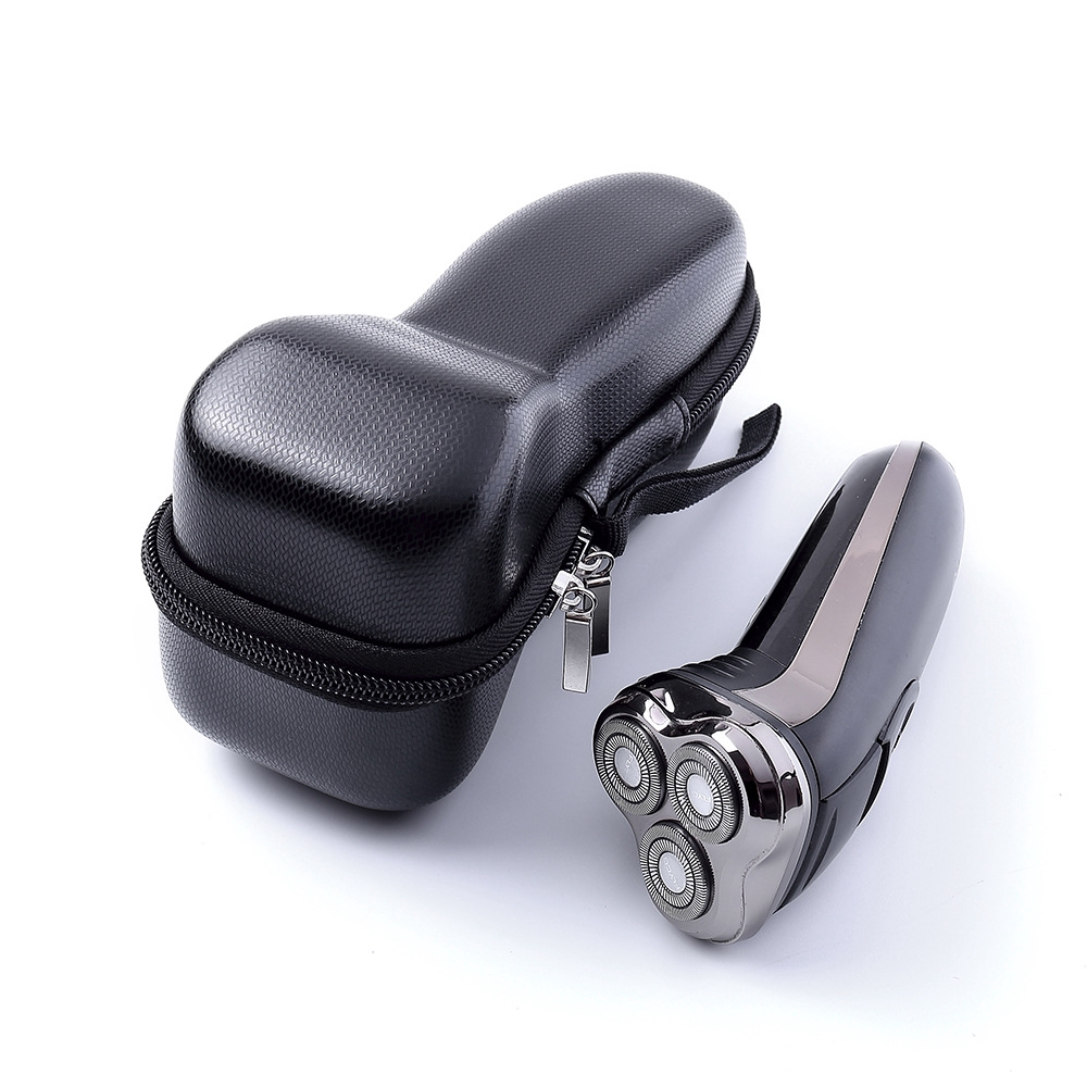 電鬍刀通用收納包 適用於德國百靈 松下 剃須刀盒 飛利浦 剃須刀包 帶充電孔 通用款