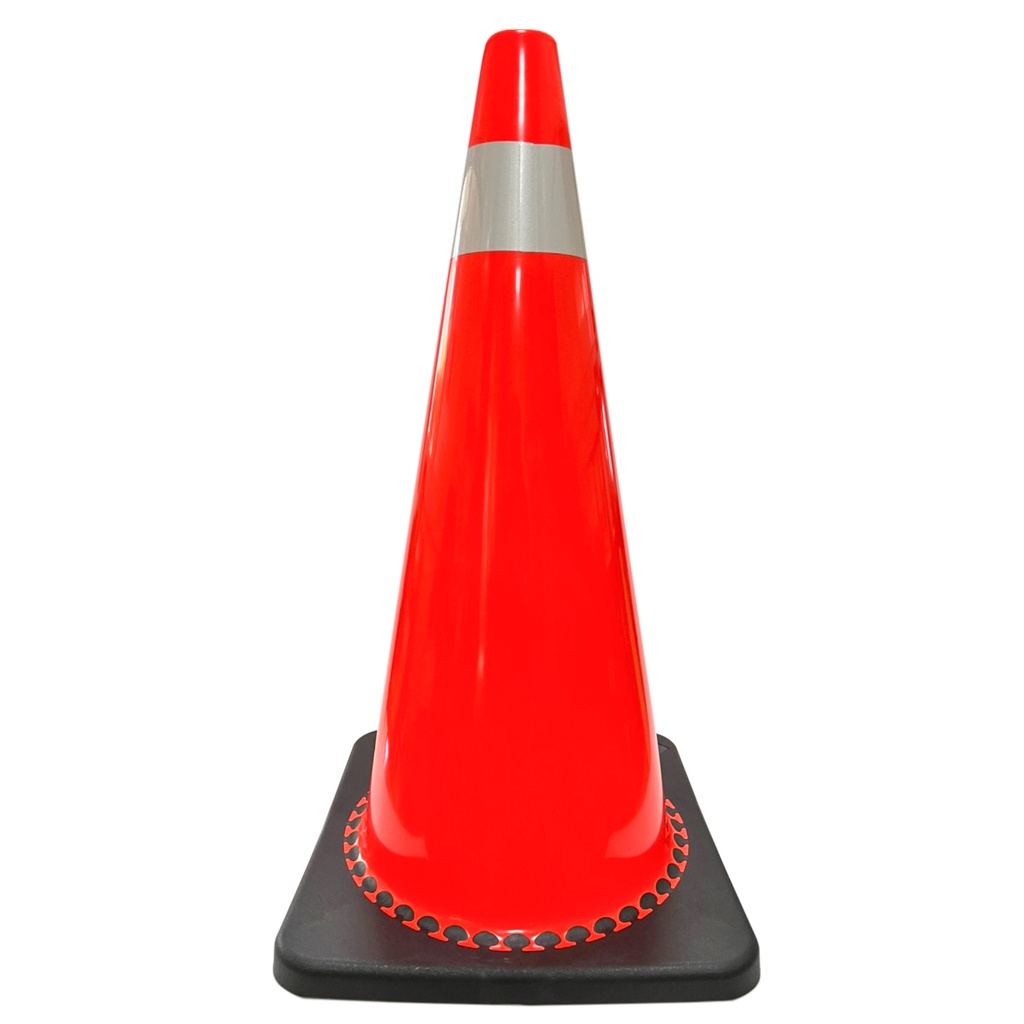 【工具象】三角錐 交通錐 路障 角錐 交通 安全 錐 警示 路錐 pvc 軟質 橘色 橡膠 反光 雪糕筒 工地 黑底