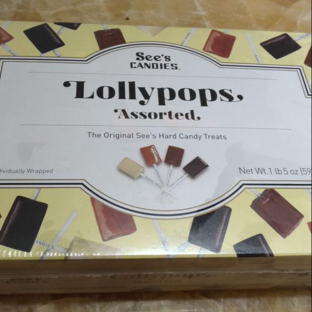 現貨 See's Candies Lollypops 綜合口味 棒棒糖 30支裝 美國 萬聖節特別包裝