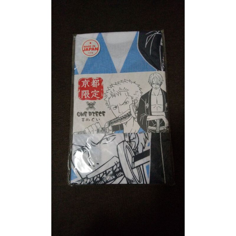 航海王one Piece 京都限定布巾索隆香吉士 蝦皮購物