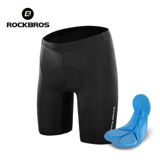 Rockbros 3D 夏季山地自行車短褲透氣海綿減震