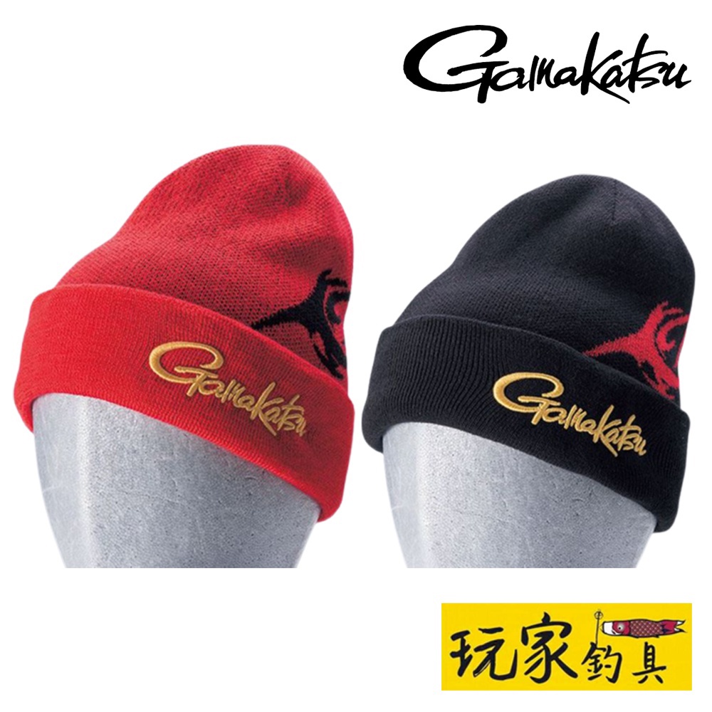 ｜玩家釣具｜GAMAKATSU GM-9822 毛帽 防寒 保溫 毛線帽