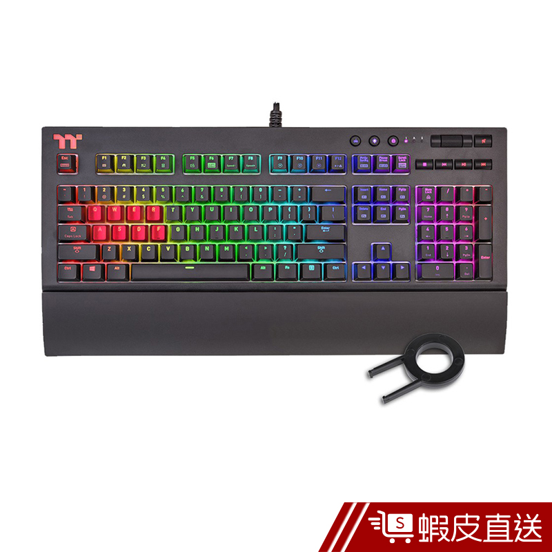 曜越 Premium X1 RGB Cherry MX 機械式銀軸電競鍵盤  現貨 蝦皮直送