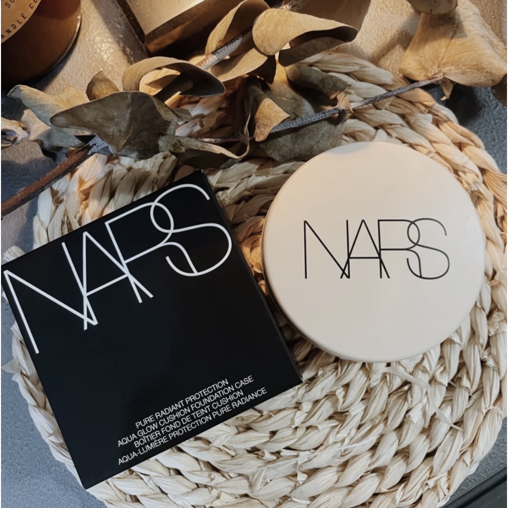 沐媽☀️正品開發票 NARS 瞬效水凝光氣墊粉餅 小肌蛋 超持久亮顏氣墊粉餅 小方盒 氣墊粉餅 神仙氣墊 氣墊 粉撲