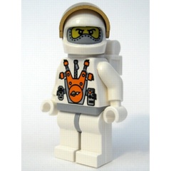 玩樂趣 LEGO樂高 7649 太空系列 火星太空人 二手人偶 mm013