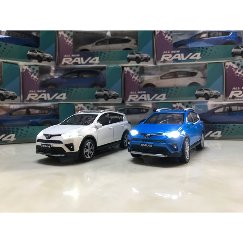 豐田 Toyota RAV4 4.5代 鋅合金 1:43 原廠模型車