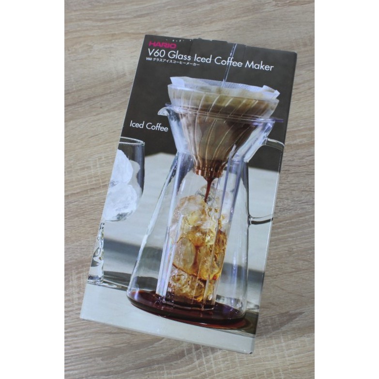 日本製  HARIO 急速冰炫風 咖啡濾壺2~4杯 Glass Iced Coffee Maker 1800526