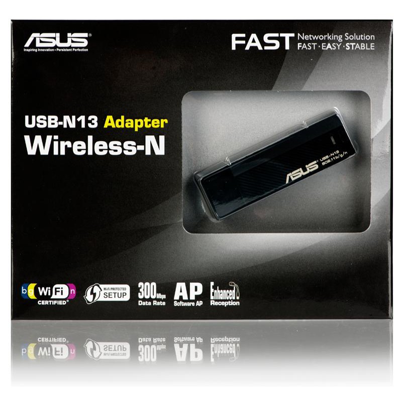 全新 華碩 USB-N13 300M Wi-Fi ASUS USB 無線 網路卡
