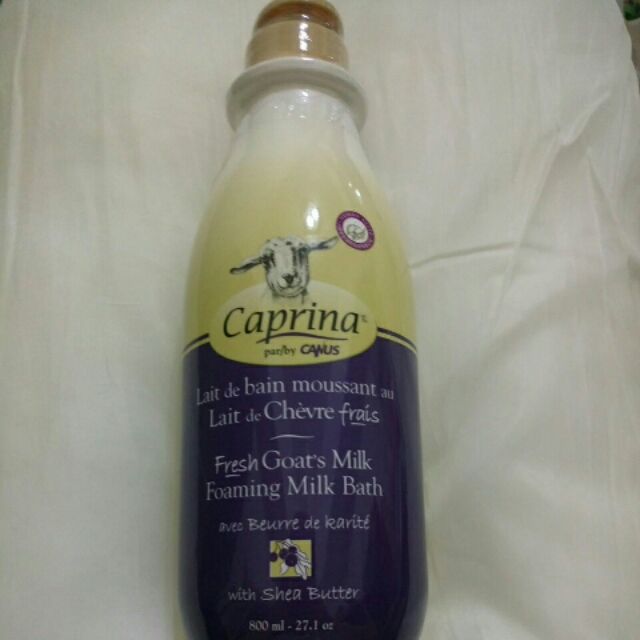 Canus Caprina肯拿士 新鮮山羊奶泡澡沐浴乳(雙用途) 800ml