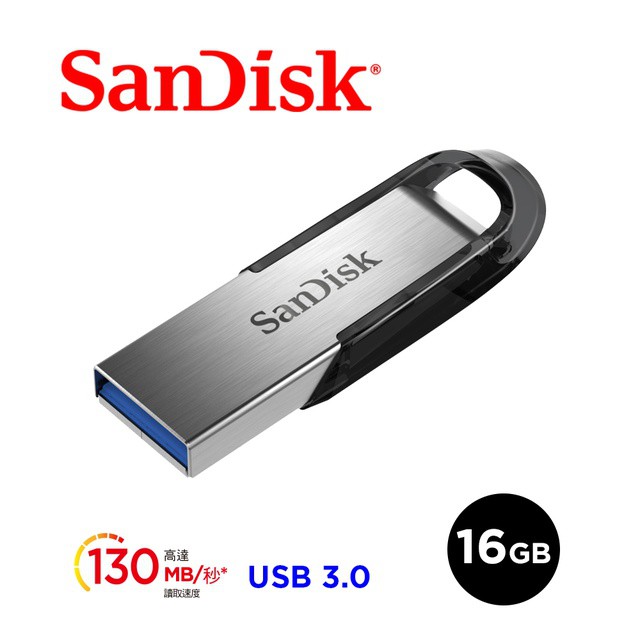 SanDisk Ultra Flair USB 3.0 CZ73隨身碟 (公司貨) 16GB 廠商直送