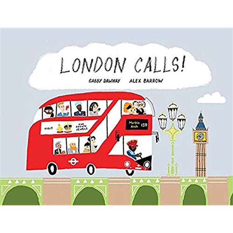 LONDON CALLS｜英文故事繪本童書外文書英文書故事書【麥克兒童外文書店】